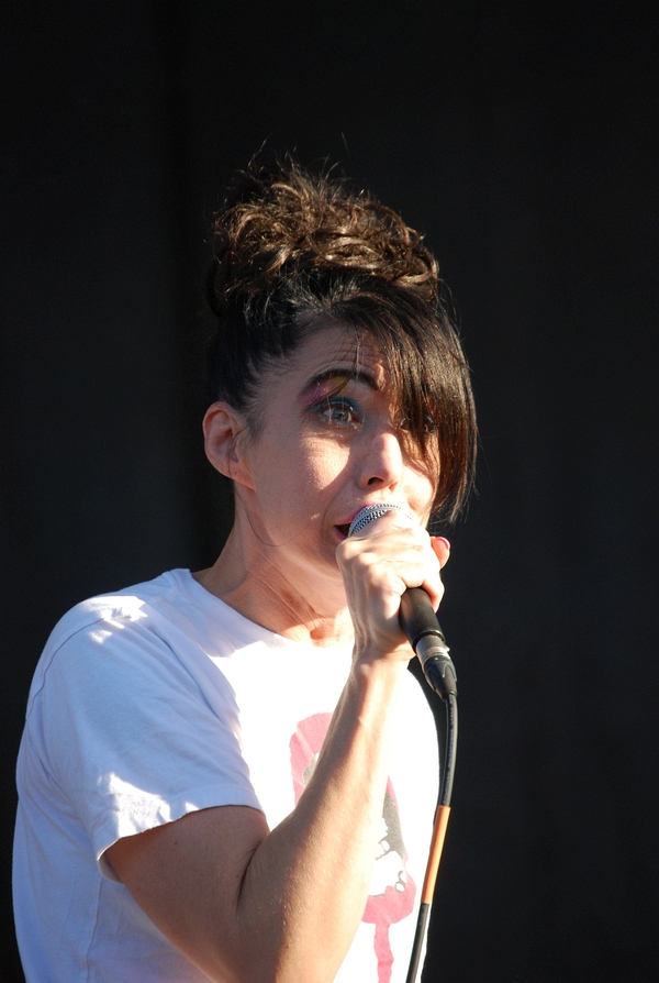 The Julie Ruin at the Rock stage on Sunday